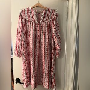 Lanz of Salzburg Vintage Flannel Nightgown